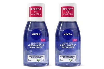 2x NIVEA DOUBLE EFFECT EYE MAKE-UP REMOVER 125 ML