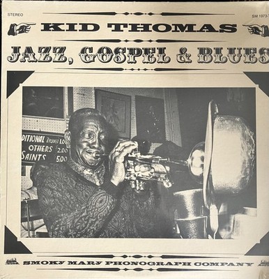 KID THOMAS: Jazz, Gospel & Blues New Orleans SMOKY MARY  74 Blues SEALED LP