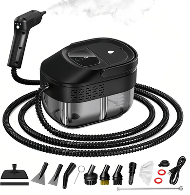 #ad Pressurized Handheld Steam Cleaner 2500W 54oz Large Capacity Steamer with 3 Lev $118.49