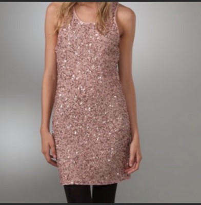 alice and olivia pink sequin dress ALICE + OLIVIA Harmony asymmetric sequined chiffon midi dress