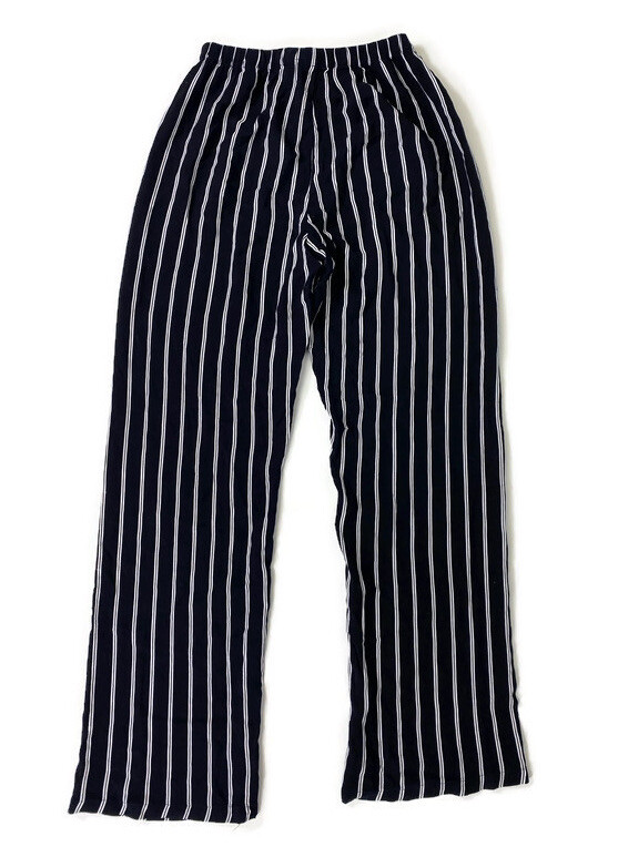 Brandy Melville Black & White Striped Stretch Pant Ju… - Gem