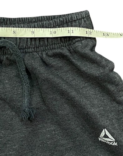 Reebok Boys Gray Fleece Jogger Sweatpants Size XL (18-20) With Elastic Waist - Picture 6 of 8