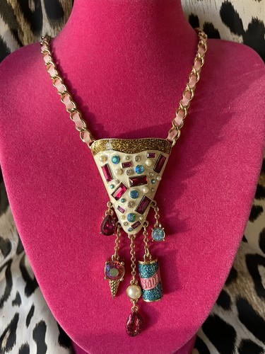 Betsey Johnson Snack Attack Jeweled 