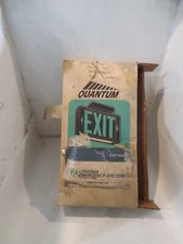 LITHONIA LIGHTING QUANTUM 120V  EXIT SIGN MSW3R 120 MSW3R-120 (NP10)