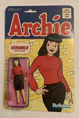 Archie Comics Veronica ReAction Figure Super 7 - Picture 4 of 6