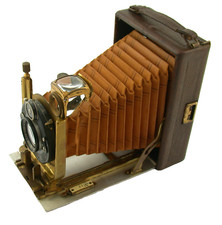 Orion Orionwerk Rio tropical tropical camera camera brown Compur 9x12 beauty