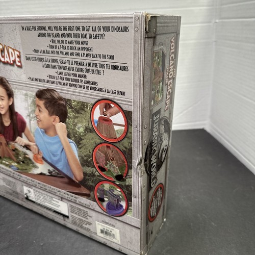 Jurassic World Jeu Volcano Escape Game Board Game Complete Game New Open Box - Picture 12 of 18