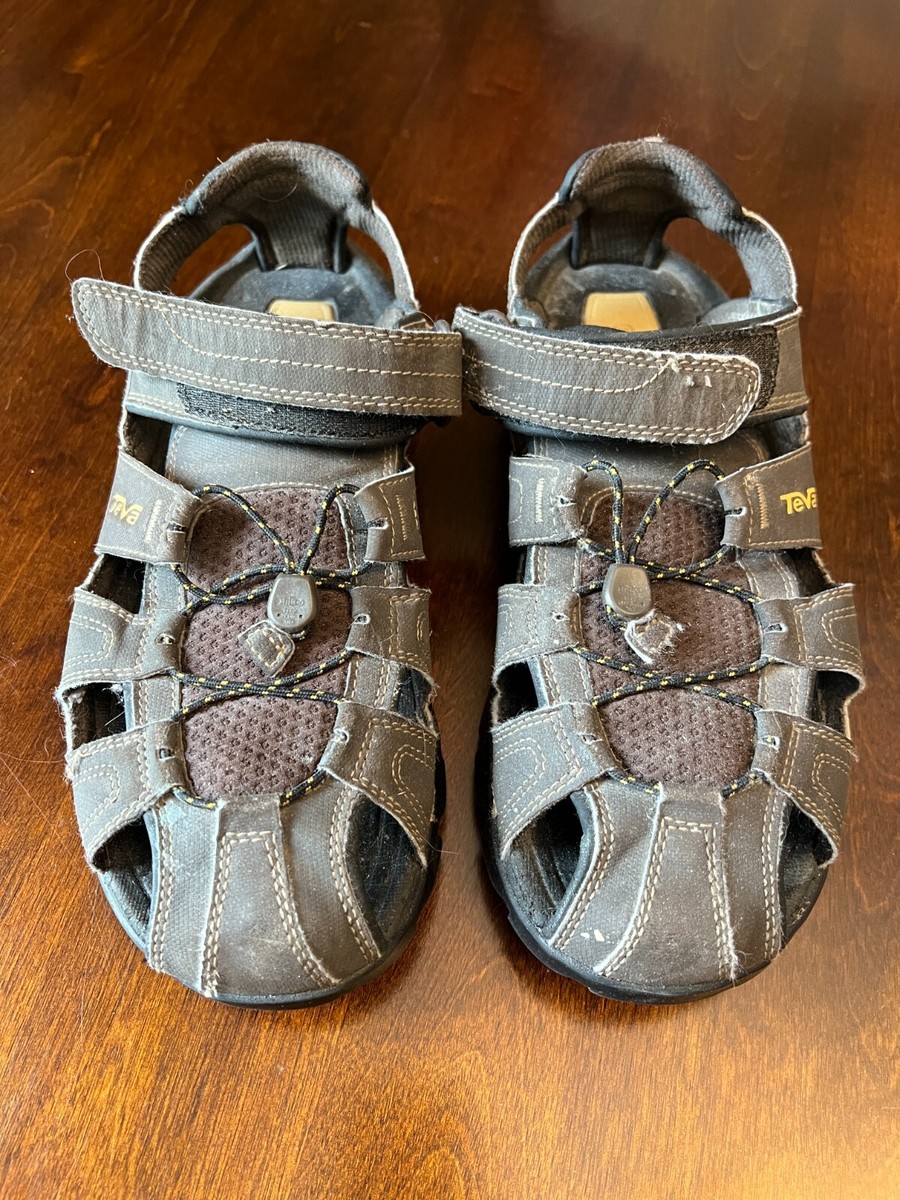 Teva Forebay Sandal Mens Sz 10 Shocpad Comfort Water Hiking 1001116 Brown Teva Sandals Mens Sz 10 Forebay ShocPad 1001116 Brown  main image 4