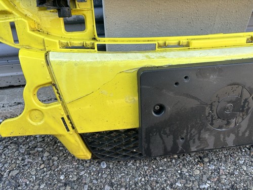 2008 - 2016 Smart Fortwo Front Bumper Grille Center Panel Cover OEM YELLOW - Picture 2 of 5
