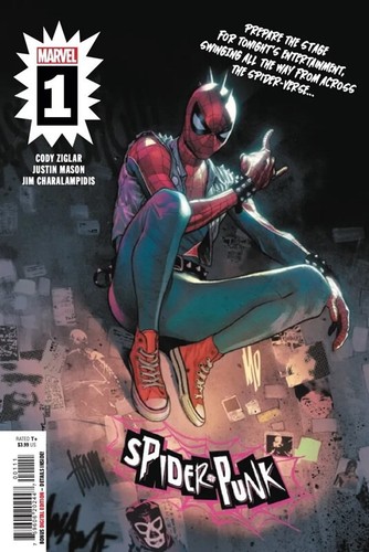 Spider-Punk #1 (2022) | Hobie Brown Debut Solo Series | RAW Marvel Comic