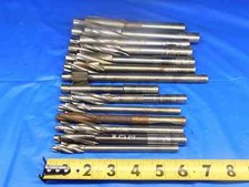 14 PCS HSS COUNTERBORES SIZES RANGE FROM 10.5MM TO 5/8 STRAIGHT SHANK TOOLING