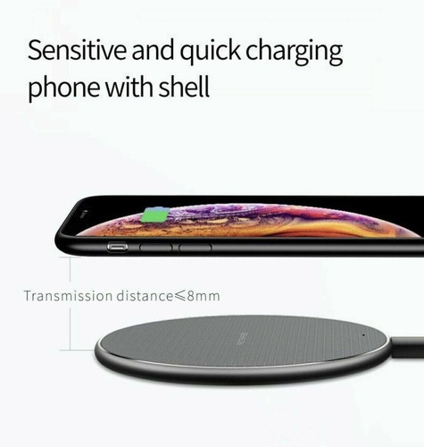 Kabelloses Ladegerät SCHNELLES Ladepad für iPhone 14 13 12 11 Pro Max für Samsung - Bild 5 von 13