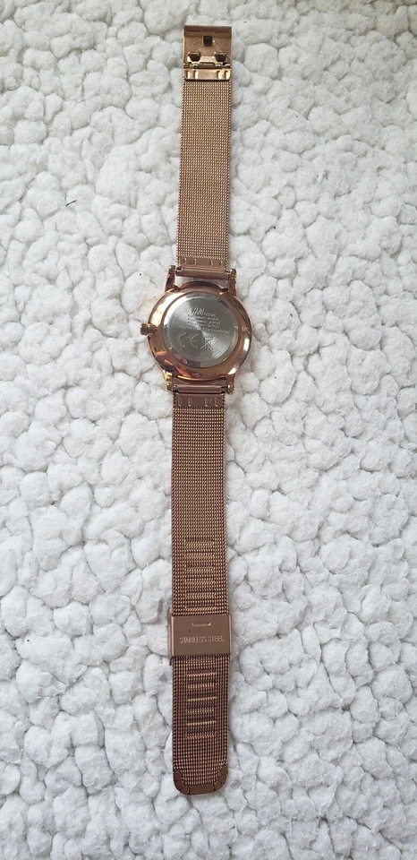 H&M Rosegold Tone Stainless Steel Unisex Quartz Watch, #143626 - Image 4 of 4