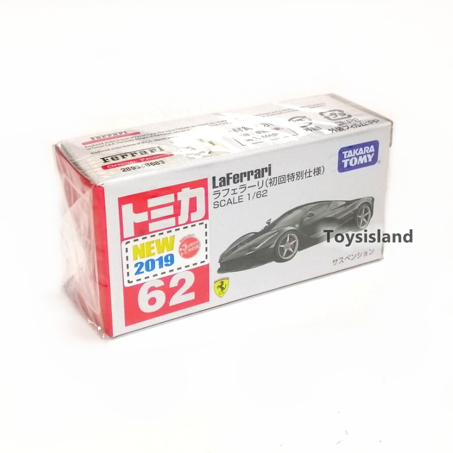 TOMICA 62 LaFerrari 1/62 TOMY DIECAST CAR NEW 2019 Ferrari First