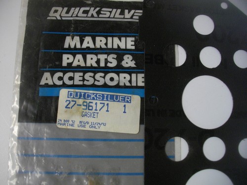 Mercury Marine Quicksilver 27-961711 Outboard Block Cover Gasket OEM 75 hp 4 cyl