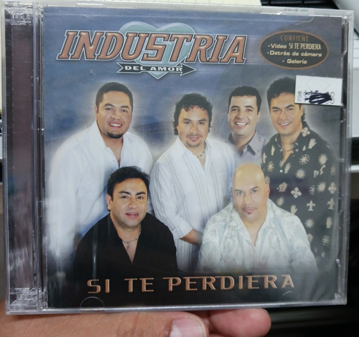 INDUSTRIA DEL AMOR - Si Te Perdiera - (Brand New CD INDUSTRIA DEL AMOR - Si Te Perdiera - (Brand New CD
