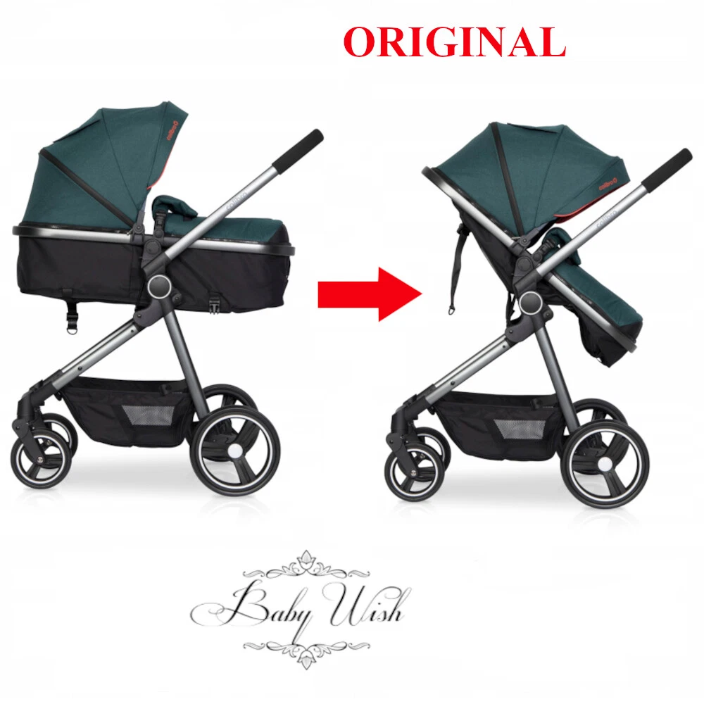 COLIBRO ONEMAX BABY BUGGY PRAM 2in1 GONDOLA TRANSFORMED INTO THE SEAT VERY LIGHT