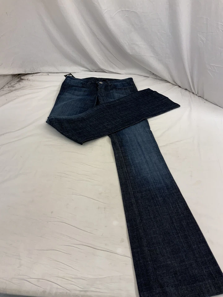 Jeans Peoples Liberation tamanho 23 azul "Marianne" boot cut feminino novo com etiquetas YGI N1-424CG - Imagem 2 de 4