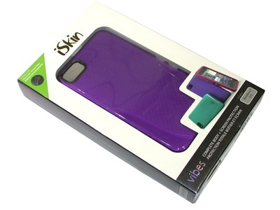 New iSkin VBBB10-PE3 Vibes Jelly Case for BlackBerry Z10 Purple