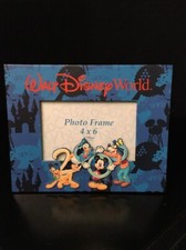 Walt Disney World 2000 Picture Photo Frame 4" X 6" Mickey Mouse Goofy Donald NEW