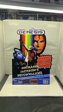Michael Jackson's Moonwalker Sega Genesis Standee