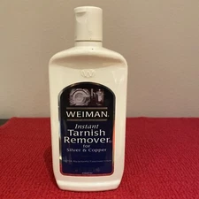 1x Weiman Instant Tarnish Remover, 16 fl oz , For Silver & Copper, Mostly Full