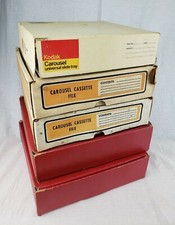 Vintage Kodak Highsmith Carousel Projector 35mm Slide Trays w/ Boxes Lot of 5
