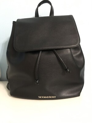 VICTORIA‎ SECRET Supermodel Large Backpack VICTORIA SECRET PINK Backpack/black Canvas With Sparcling  main image 4
