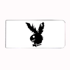 Metal Money Clip Bills Card Metal Holder Clip Rectangle Funny Zombie D7