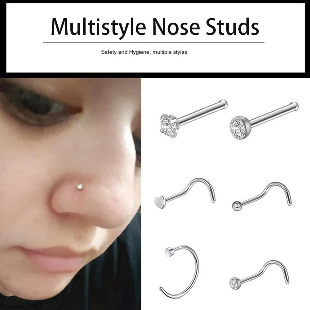 Surgical steel for nose piercing sale