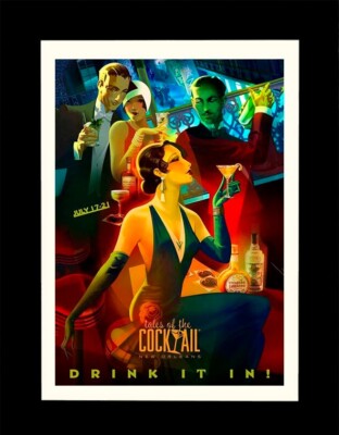 Poster Manifesto Locandina Pubblicità Vintage Liquore Strega Arredo