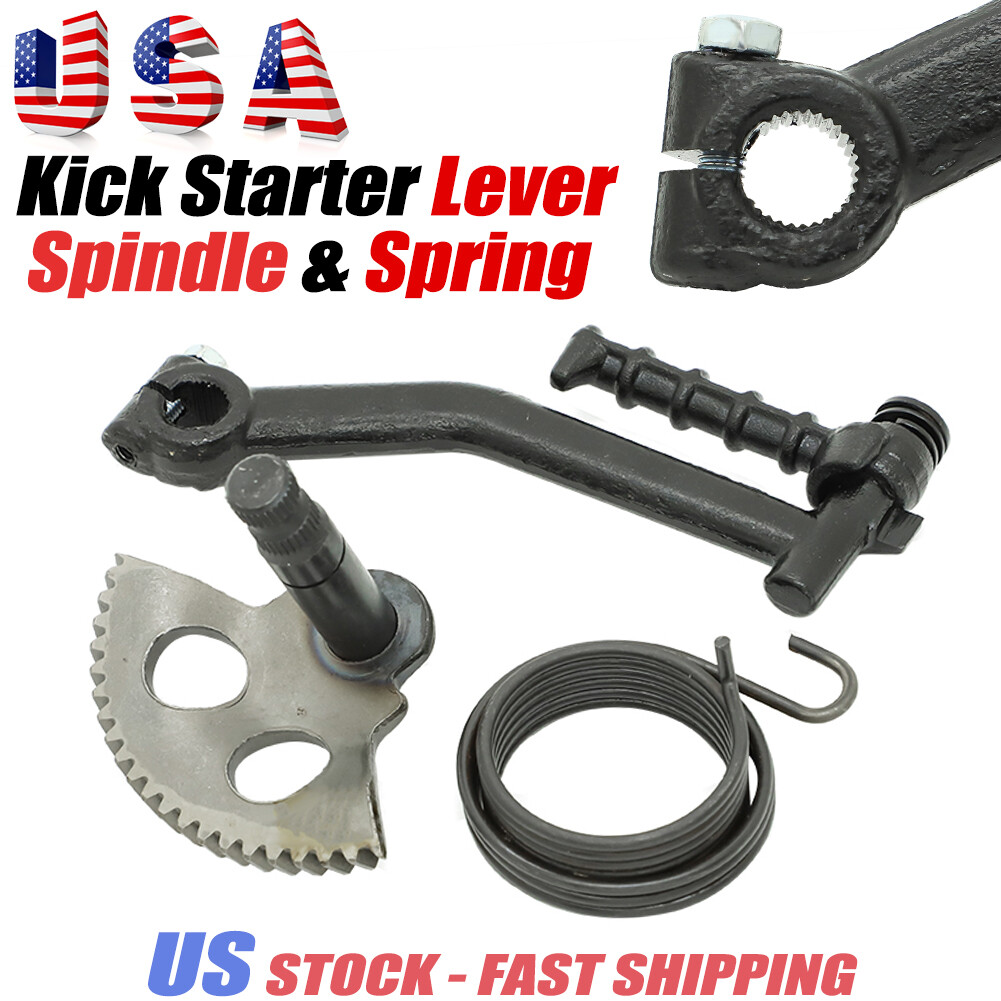 Kick Starter Lever Spindle & Spring For Eton Viper 90 90R RXL AXL