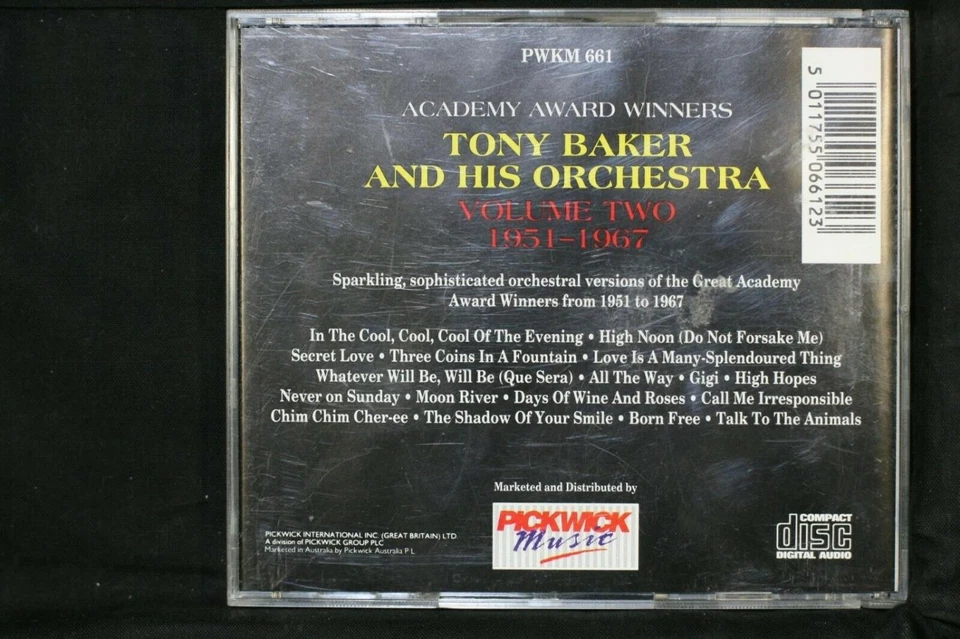 Tony Baker And His Orchestra - Volume 2 Various CD 1990 Free UK P&P Top-quality - Image 2 of 4