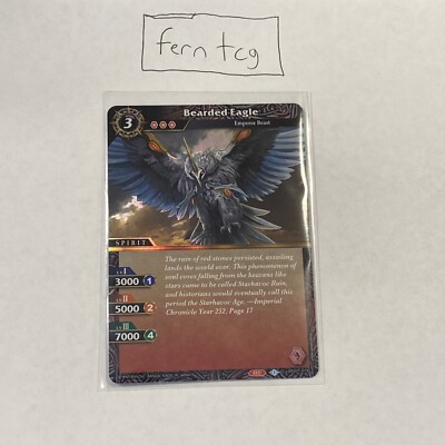 Battle Spirits Saga Bearded Eagle Common Foil NM Dawn of History Ships Same Day!