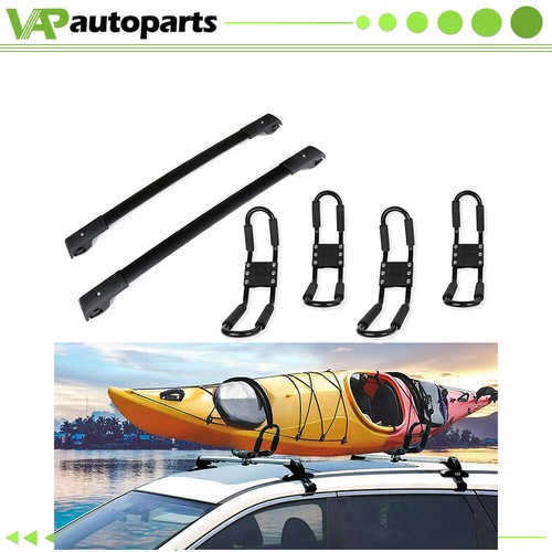 For 2009-2013 Subaru Forester Roof Rack package 2pcs Cross Bars & 4x kayak - Picture 11 of 12