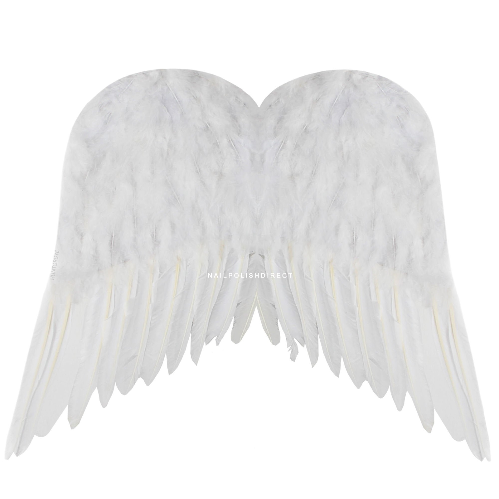 Halloween Fancy Dress Accessories - White Angel Feather Wings 20inch