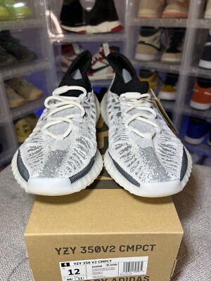 Size 12 - adidas Yeezy 350 V2 CMPCT Slate Panda - IG9608  display picture 1