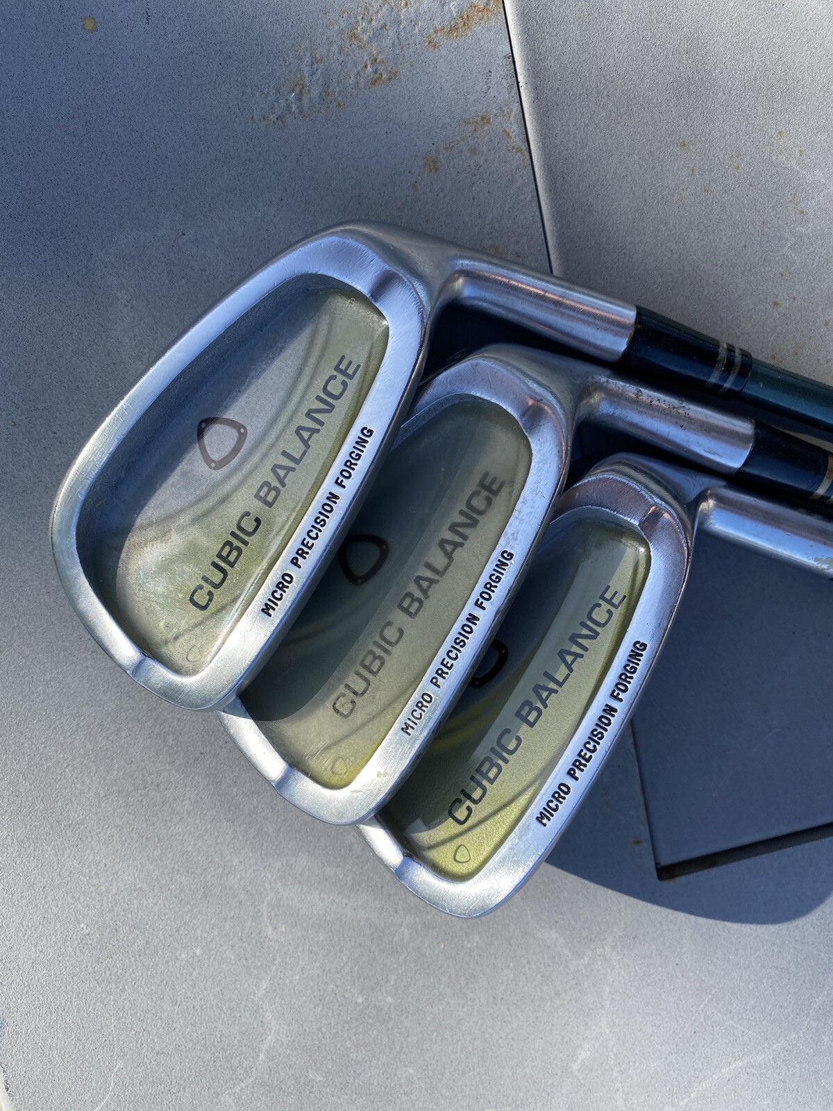 Cubic Balance MEGA SIZE Golf Club 6, 7, 8 Iron Set Graphite Shaft