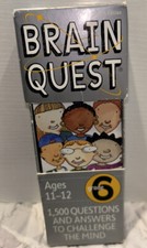 Brain Quest Card Decks grade 6