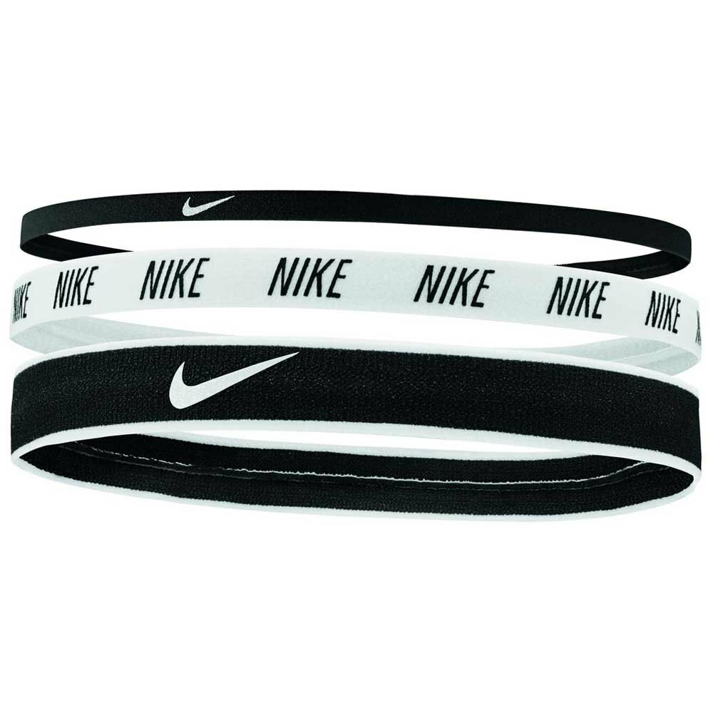 Nike Мужская и женская эластичная повязка на голову из 3 упаковок, спортивная повязка на голову SWOOSH 9318