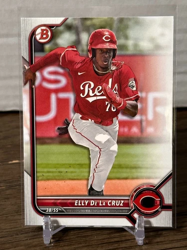 2022 Bowman Draft ELLY DE LA CRUZ Prospect Paper #BD-80 Cincinnati Reds RC