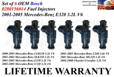 ✅6X  Genuine  Bosch OEM  Fuel Injectors For 2001-2005 Mercedes-Benz E320 3.2L V6