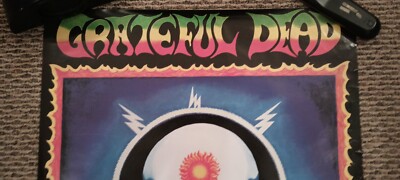 The Grateful Dead Poster Dark Star Skull 24x36 UK RARE HTF OOP