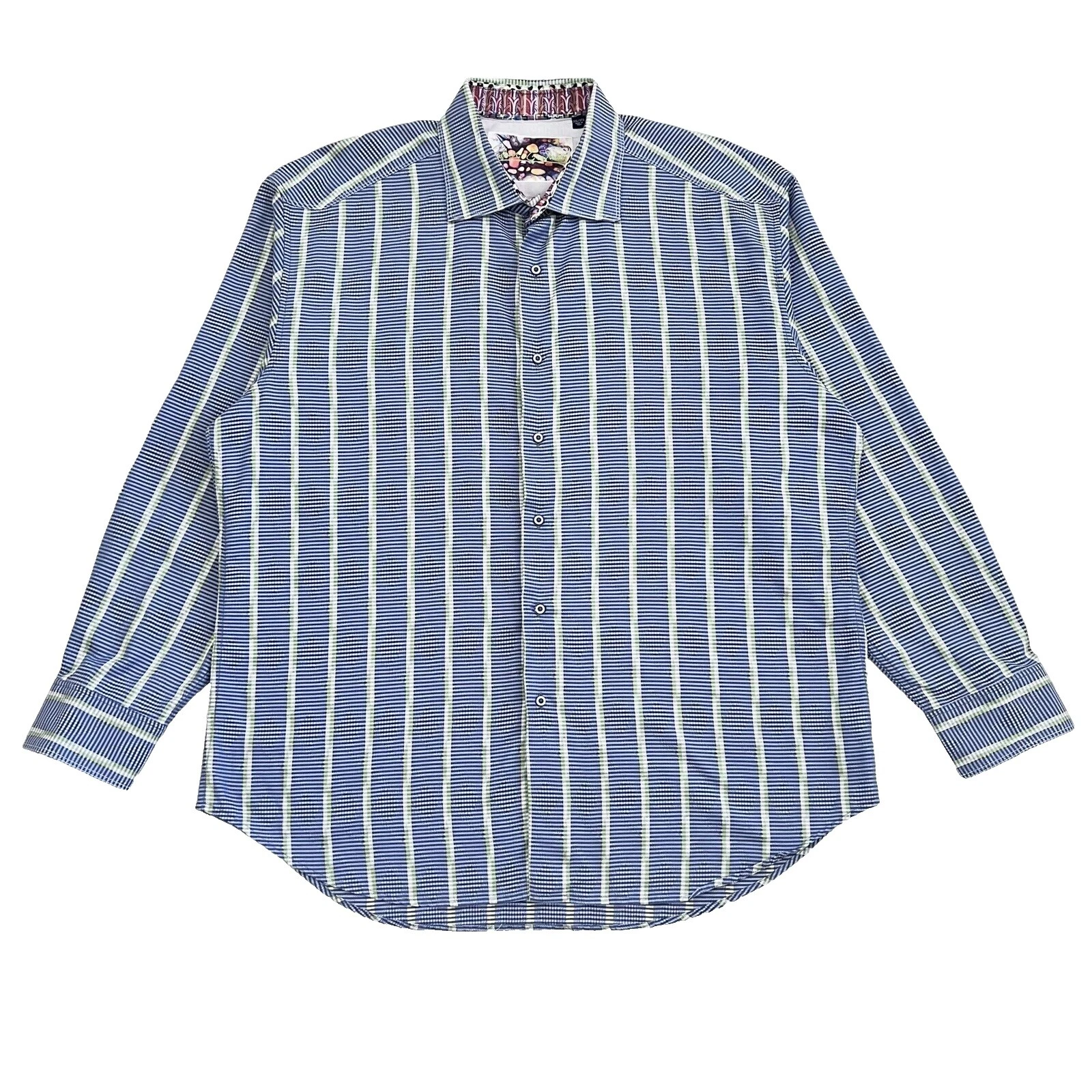 Robert Graham 尼龙休闲纽扣衬衫男士