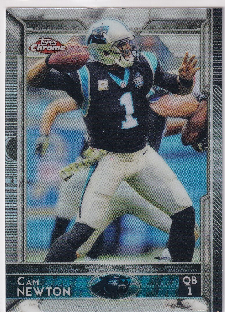 CAM NEWTON 2012 Topps Chrome Refractor #20 Panthers