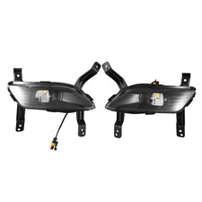 Pair Bumper Led Fog Light Bulb Lamp Driving Lamp For Hyundai Santa Fe 2019 2020