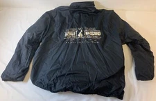 George Dickel MERLE HAGGARD tour jacket/windbreaker~interior cloth torn w/ holes