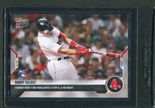 2021 Topps Now Bobby Dalbec RC #713 7 RBI Night Red Sox