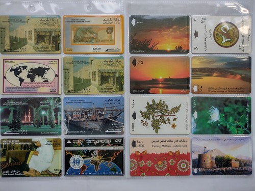 152 World Phonecards (1990s Non-UK Magnetic) Inc- Oman, Kuwait, Poland, Swiss.. - Picture 2 of 21