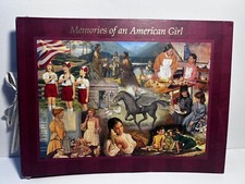 "Memories of an American Girl" Scrapbook Journal Book Hallmark w/Stickers 2002